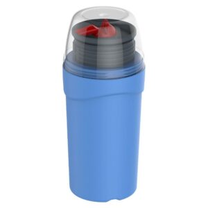 GARRAFA SOPRANO C/BICO 300ML AZUL 300565