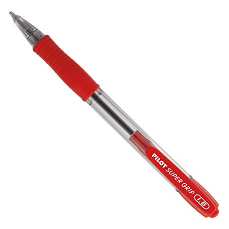 CANETA PILOT S GRIP 1.6 C/12 VERMELHA