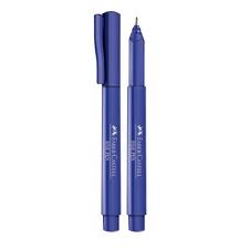 CANETA FABER FINE PEN 0,4 C/12 AZUL - Imagem 2