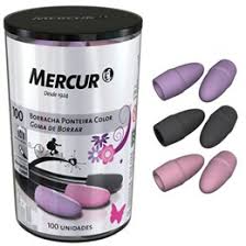 BORRACHA MERCUR PONTEIRA KIDS C/100