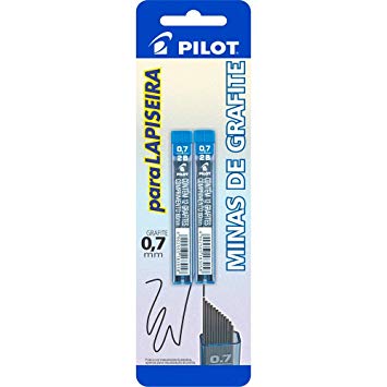 GRAFITE MINA PILOT SM 0,7 2B C/2X12