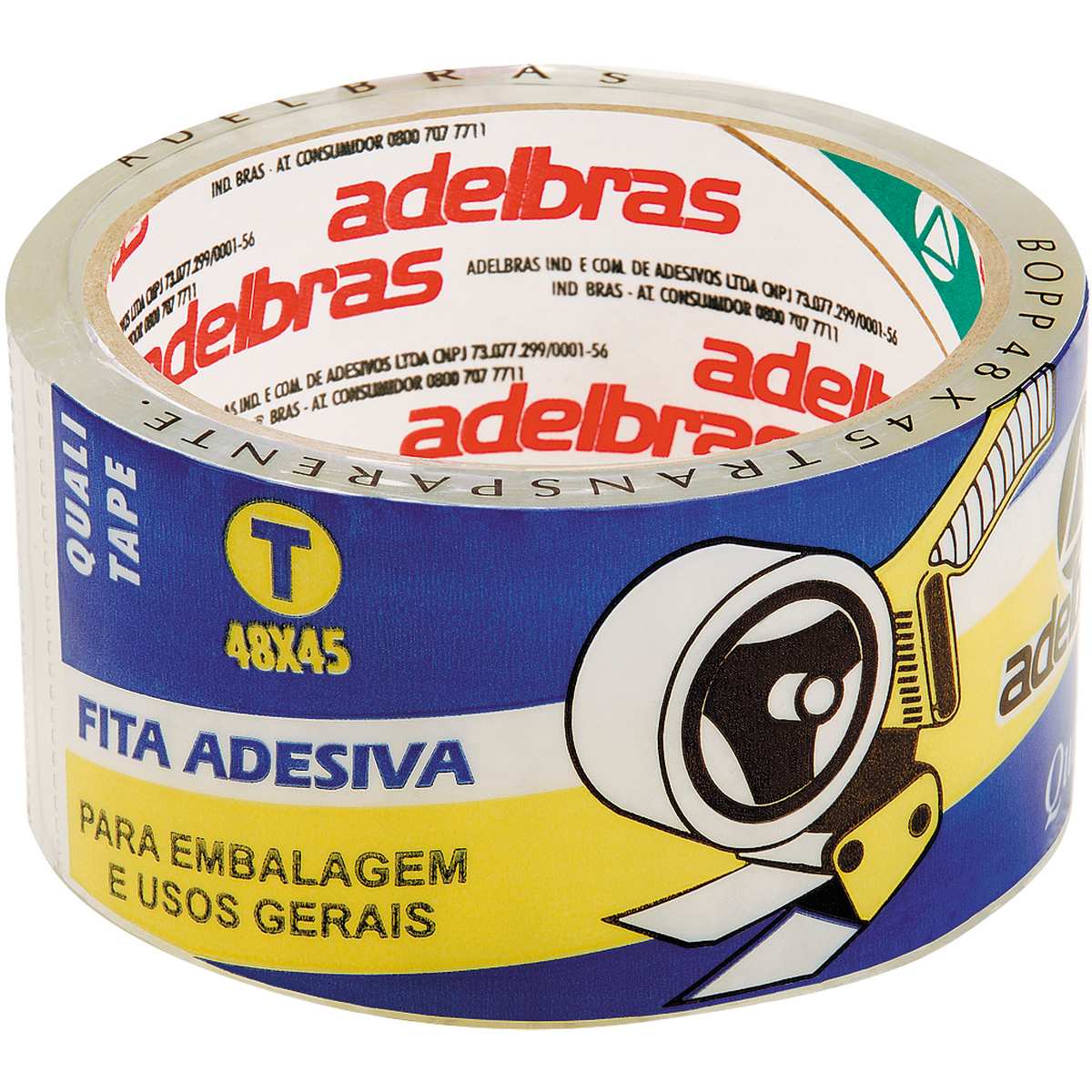 FITA ADELBRAS EMPAC CRISTAL 48X45M C/1