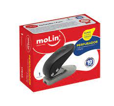 PERFURADOR MOLIN 1 FURO P/ 12 FLS C/1