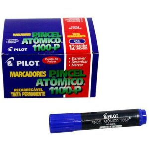 PINCEL ATOMICO PILOT C/12 AZUL 1100-P