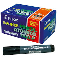 PINCEL ATOMICO PILOT C/12 PRETO 1100-P