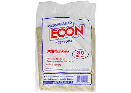 SACO LIXO ECON  15L 39X58 C/20