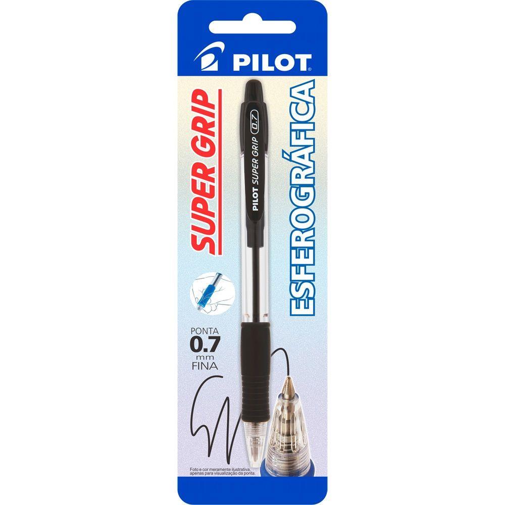CANETA PILOT SM S GRIP 0,7 BPGP-S C/1 PT