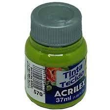 TINTA TECIDO ACRIL 37G VERD PISTACHE 570