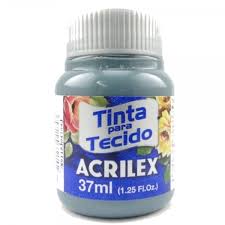 TINTA TECIDO ACRIL 37G CINZA LUNAR 574