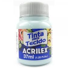 TINTA TECIDO ACRIL 37G VERDE GLACIAL 552