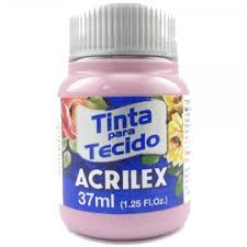TINTA TECIDO ACRIL 37G ROSA CICLANE 581
