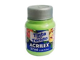 TINTA TECIDO ACRIL 37G VERDE KIM 985