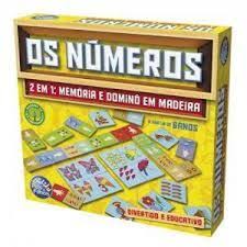 JOGO OS NUMEROS 48PCS MADEIRA 2903
