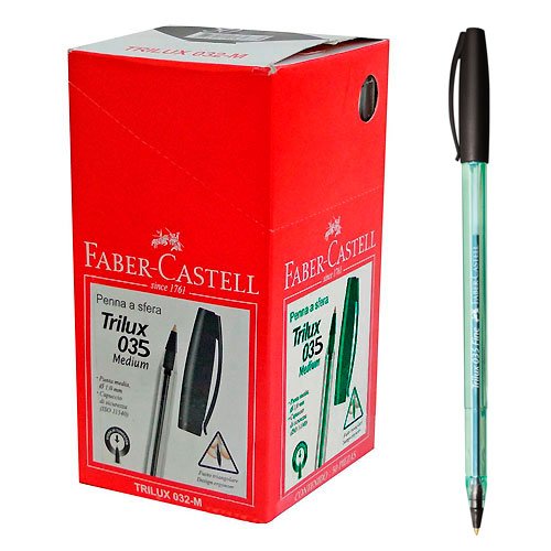 CANETA FABER ESF FINATRILUX 035 C/50 PT