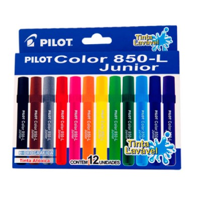 PILOT COLOR 850 JR PONTA GROSSA 12COR