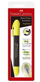 MARCA TEXTO FABER GEL AMARELO SM C/1