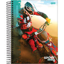 CADERNO CD JA SPORT 160F 10X1 68781 - Imagem 3