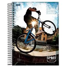 CADERNO CD JA SPORT 160F 10X1 68781 - Imagem 4