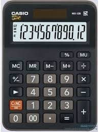 CALCULADORA CASIO MESA 12D SOLAR MX12B