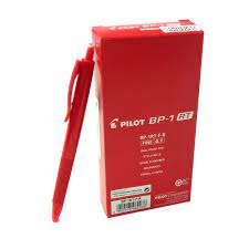 CANETA PILOT BP-1 RT-F-L 0,7 C/12 VERMELHA