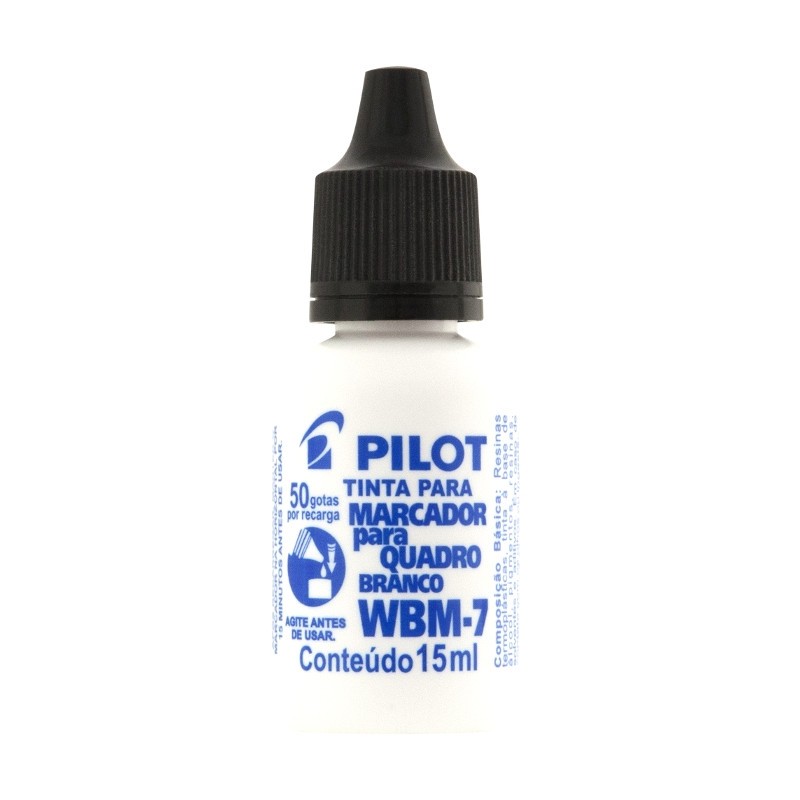 TINTA MARCADOR QD BCO PILOT 15ML PRETA