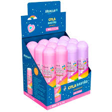 COLA BASTAO MERCUR 15G COR MAGICAS C/12