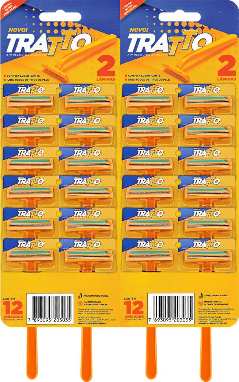 BARBEADOR TRATTO DESC C/12X2=24