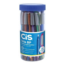 CANETA CIS TRIO BP 0,7 POTE C/24 SORT