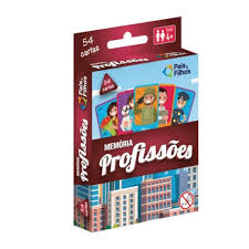 JOGO MEMORIA PROFISSOES 54 CARTAS 7534
